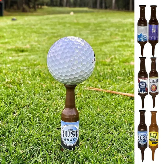 Resin Bottle Golf Tees Set