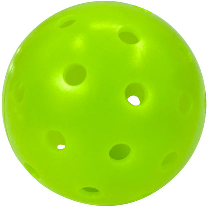 40 Hole Outdoor Lime Green Pickleball