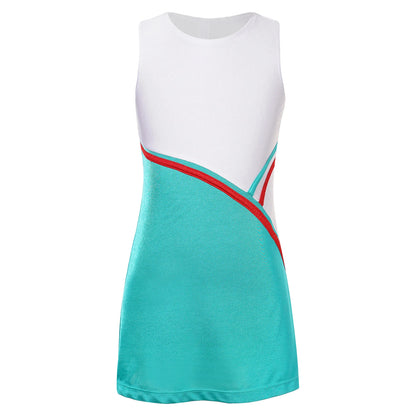 Robe d'été sans manches pour fille, tenue de sport, de tennis, de golf