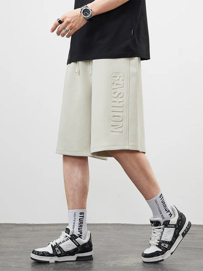 Fashion Letter Men's Casual Shorts