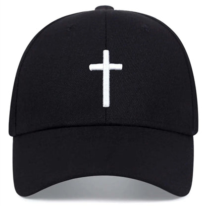 Simple Black Cotton Snapback Golf Hat for Men and Wome