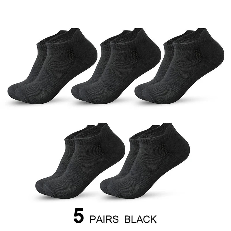 Lightweight Quick-Dry Breathable Running Ankle Socks