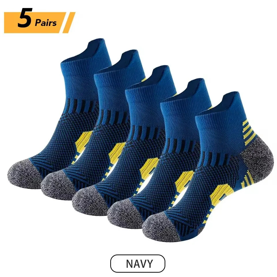 Chaussettes de sport pour hommes, entraînement de course à pied, performance