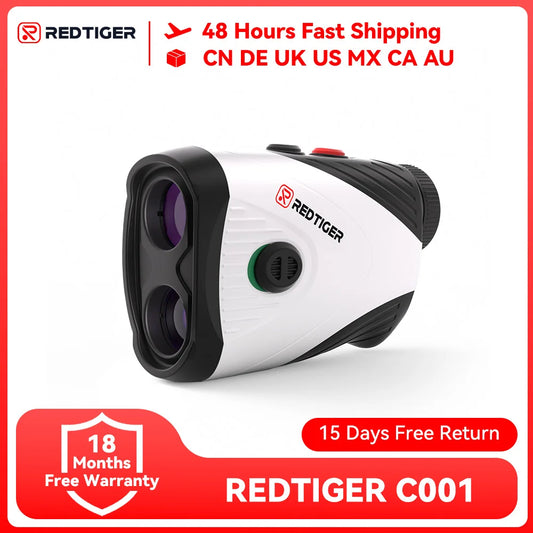 REDTIGER Golf Rangefinder- Slope and 7X Magnification