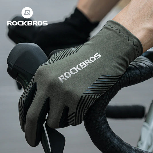 ROCKBROS Atmungsaktive Fahrradhandschuhe für den Sommer