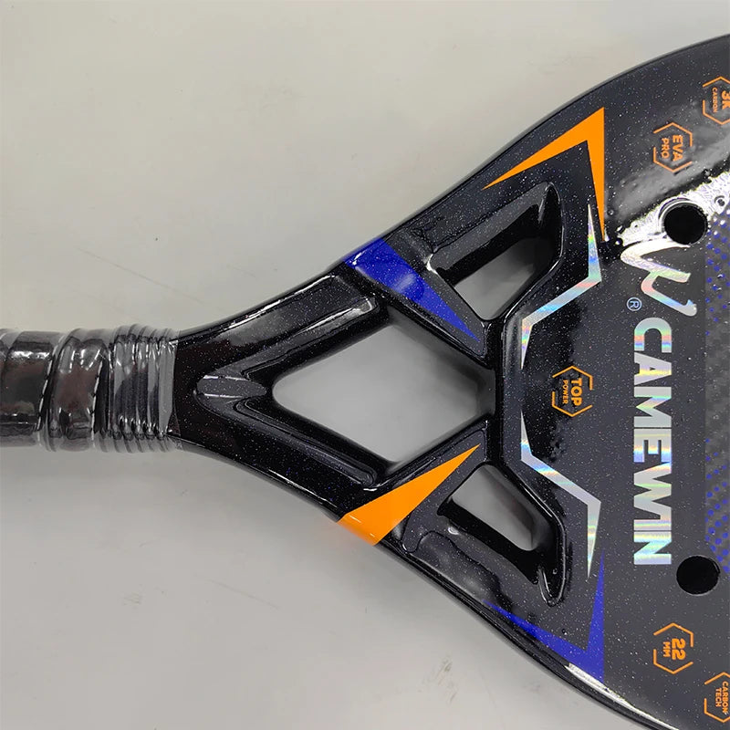 CAMEWIN Padelschläger - Carbon Cage Transparent Set