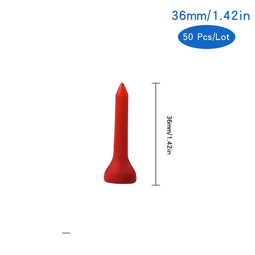 Plastic Golf Tees Stable Ball Position Longer Drives
