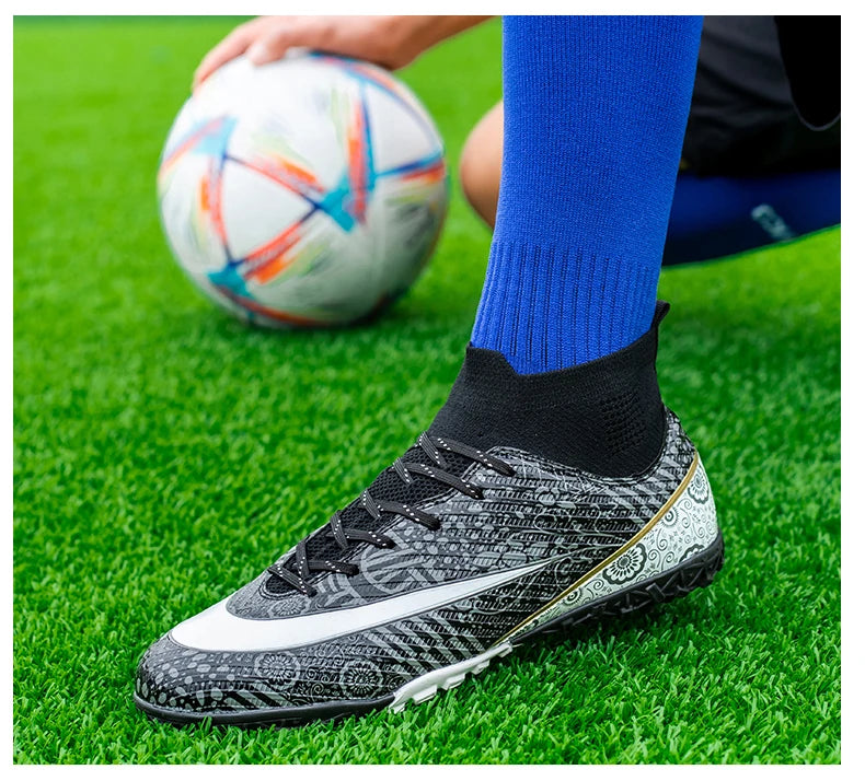 Men's Anti-Skid Grass Football Boots