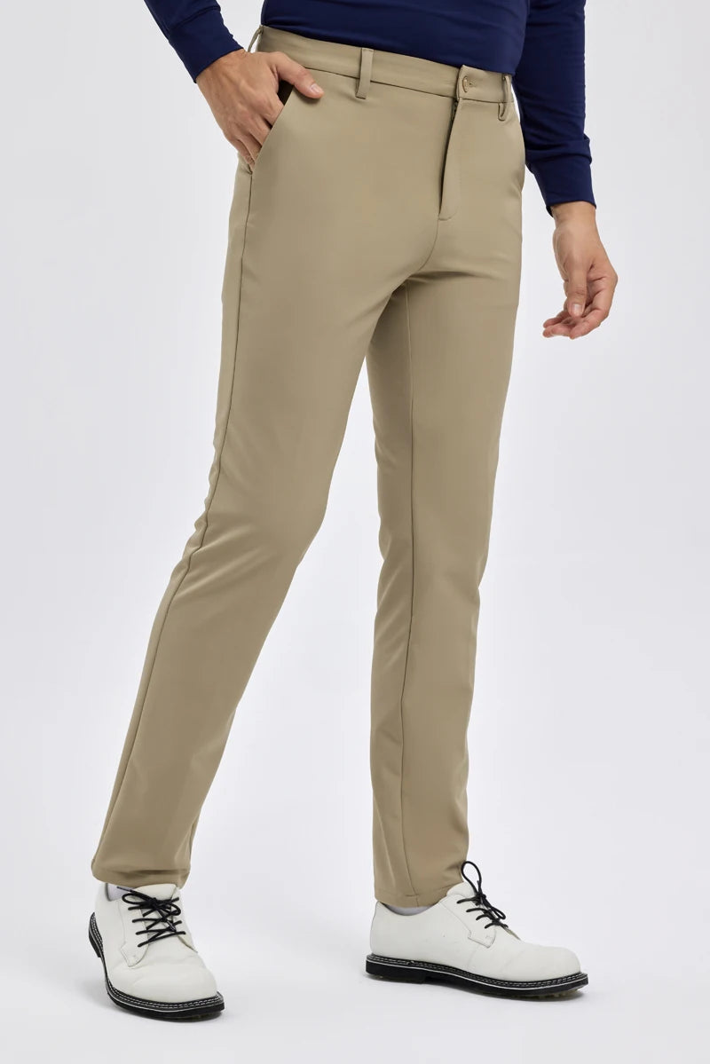 Pantalon de survêtement de golf élastique décontracté pour hommes