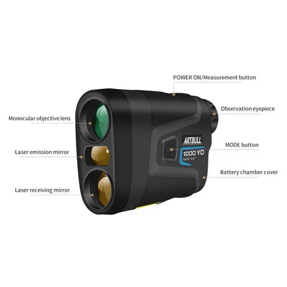 Télémètre laser – Télémètre de golf pour la chasse en plein air, 1 000 mètres