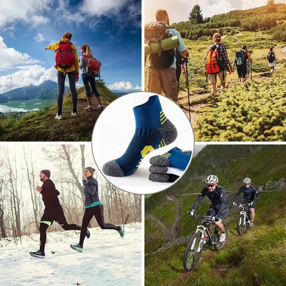 Chaussettes de sport pour hommes, entraînement de course à pied, performance