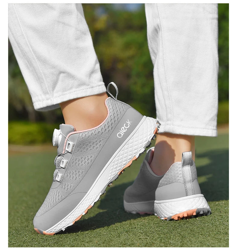 Chaussures de golf athlétiques antidérapantes confortables pour femmes