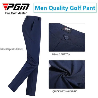 Pgm Quick-Dry Breathable Golf Pants for Men