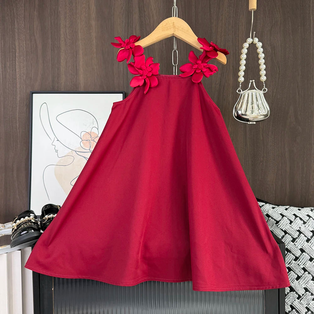 Bear Leader – Beiges Plisseekleid aus Spitze für Mädchen