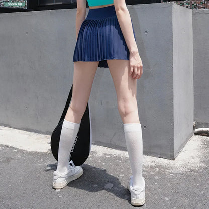 Women's Summer Skort - Pleated Tennis Skirt with Shorts