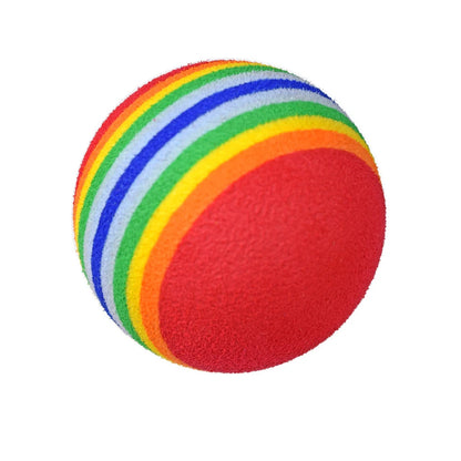 10x Rainbow Foam Golf Swing Training Balls