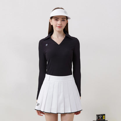 Girls' Pleated Golf Skirt for Autumn Sports