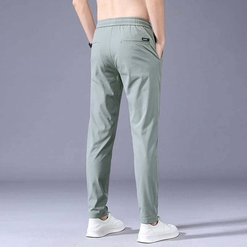 Pantalons décontractés fins et doux pour hommes