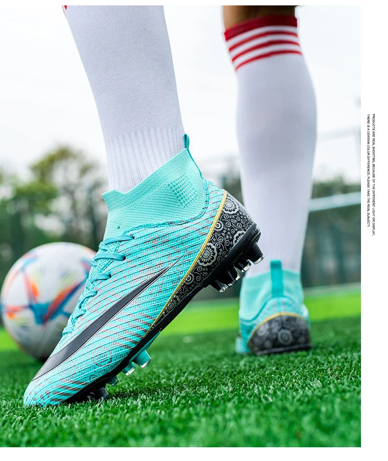 Men's Anti-Skid Grass Football Boots