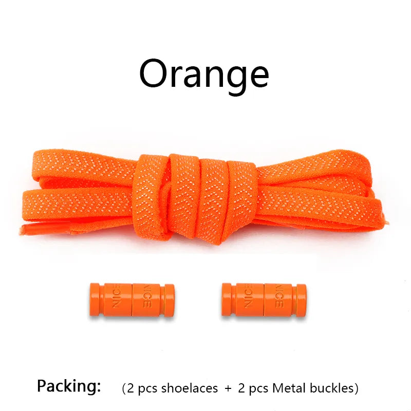 8mm Thick Tennis Elastic Laces for Sports Shoes
