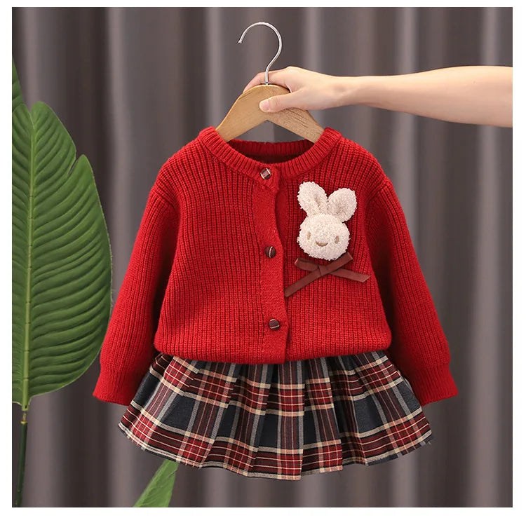 Ensemble pull animal en coton pour enfants
