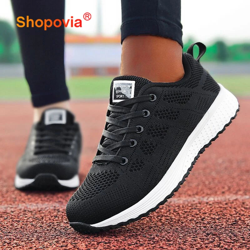 Women's Fashion Breathable Mesh Sports Shoes