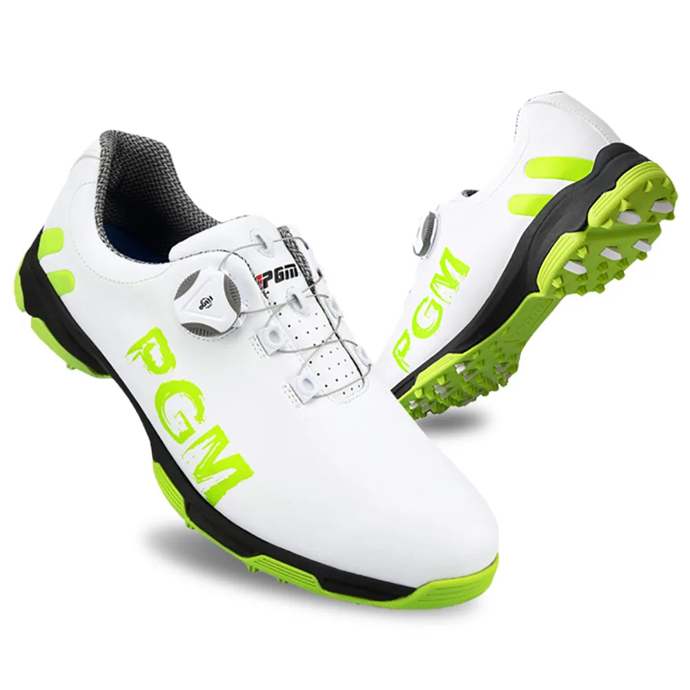 Chaussures de golf imperméables et antidérapantes PGM XZ103 pour hommes