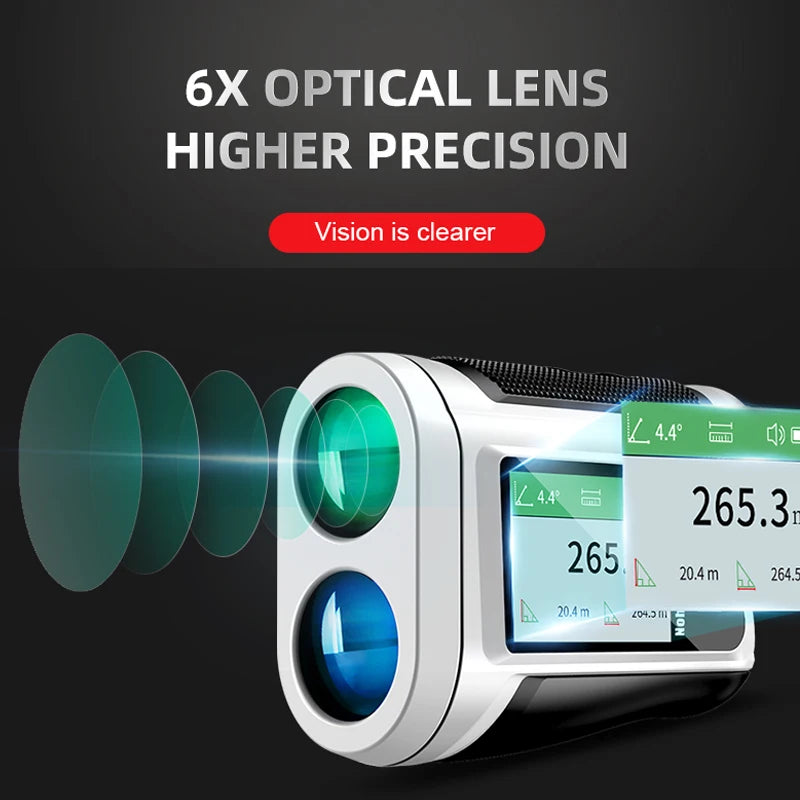 Nohawk Laser Rangefinder- Advanced Features for Golf Precision