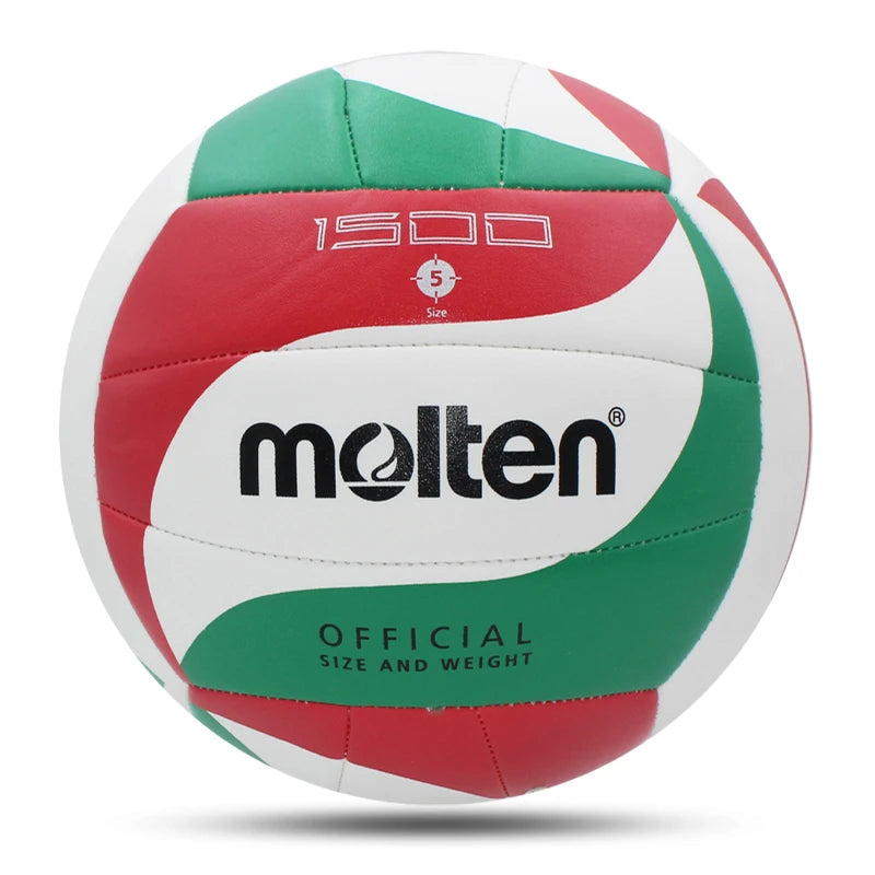 Ballon de volley Molten - Taille standard 5 pour tous les niveaux