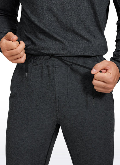 Pantalon de survêtement de yoga brossé pour hommes