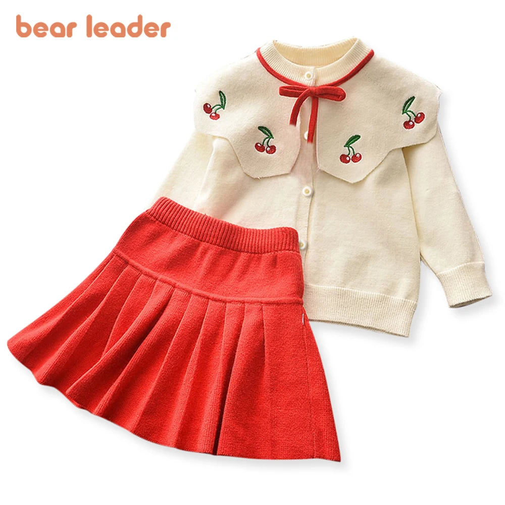 Sweet Bear Leader Baby Girl Clothes Set