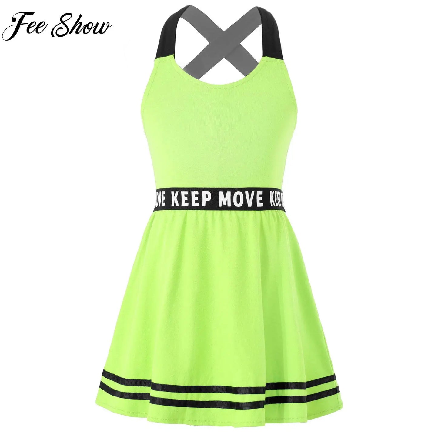 Robe de sport de tennis pour fille