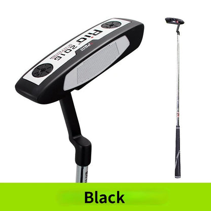 Putter de club de golf unisexe PGM TUG002 en acier inoxydable noir et blanc pour droitier