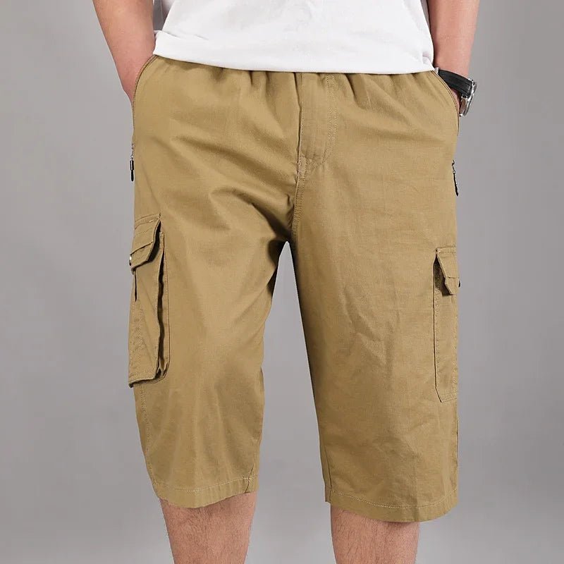 Business-Casual-Shorts für Herren aus reiner Baumwolle