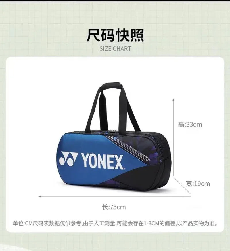 YONEX Badminton-Tennis-Rucksack mit großem Fassungsvermögen