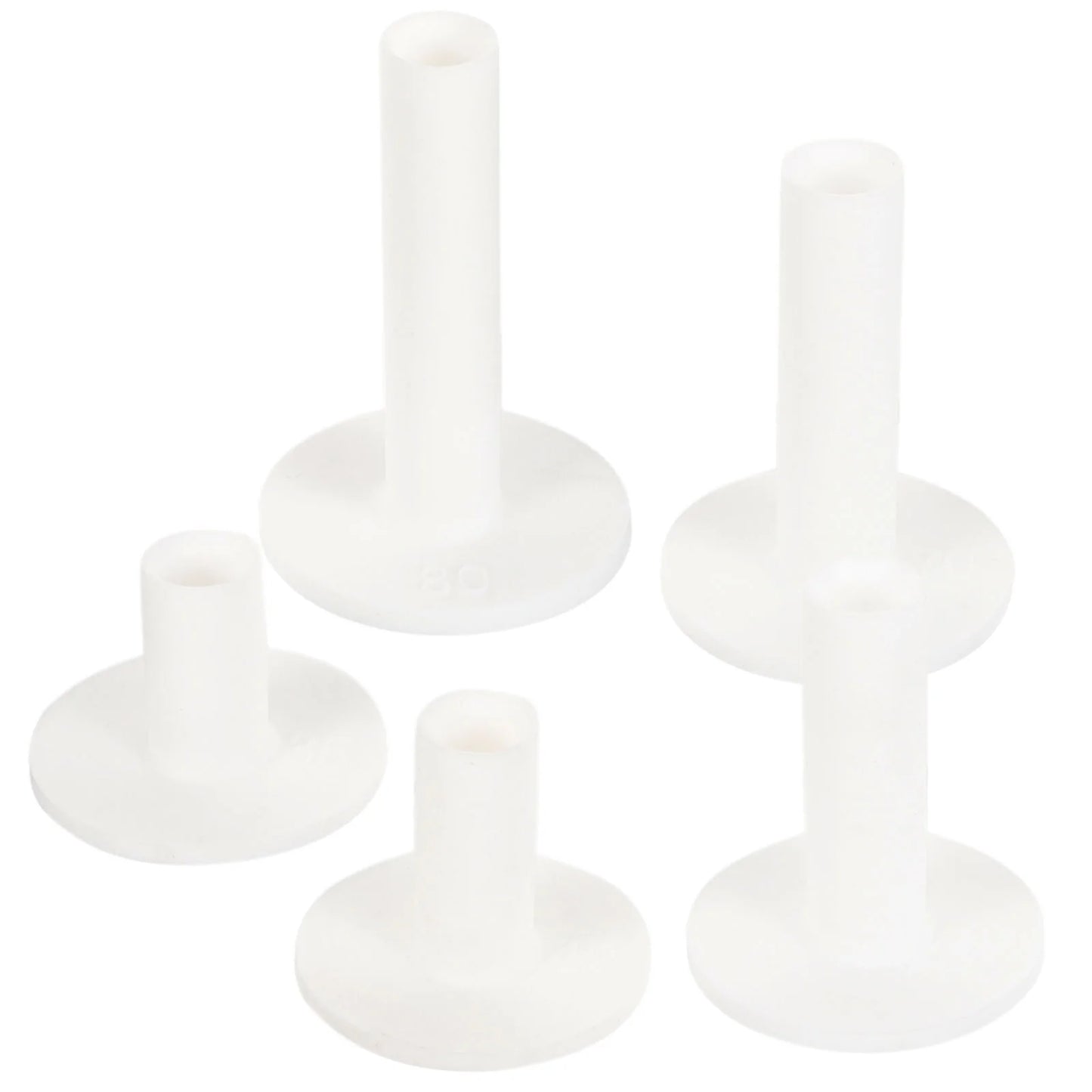 Lot de 5 tees de golf flexibles en silicone