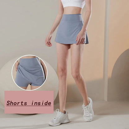 Summer High Waist Sports Short Skirt