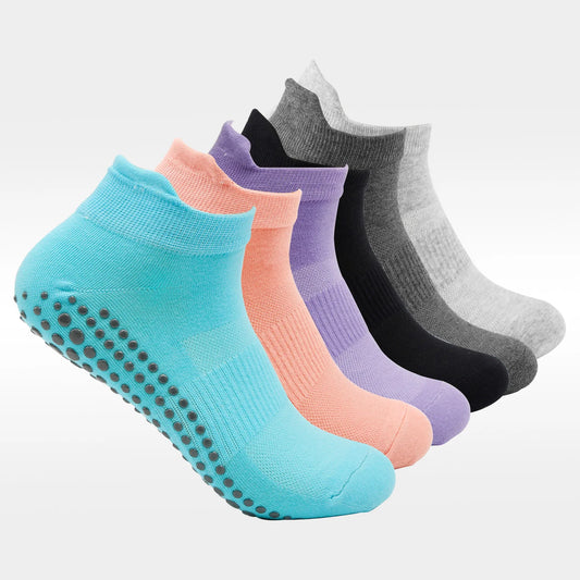 Chaussettes de yoga en gélatine Pilates Sports Active