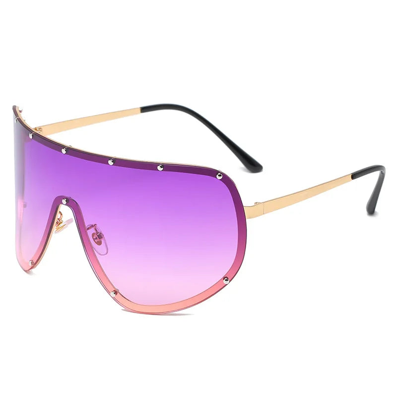 Square Metal Frame Retro Unisex Sunglasses
