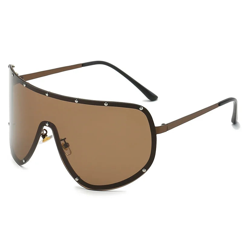Square Metal Frame Retro Unisex Sunglasses