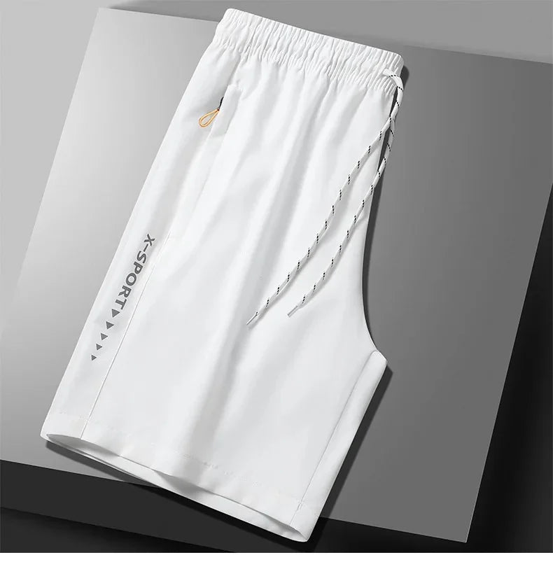 Summer Men's Solid Beach Shorts