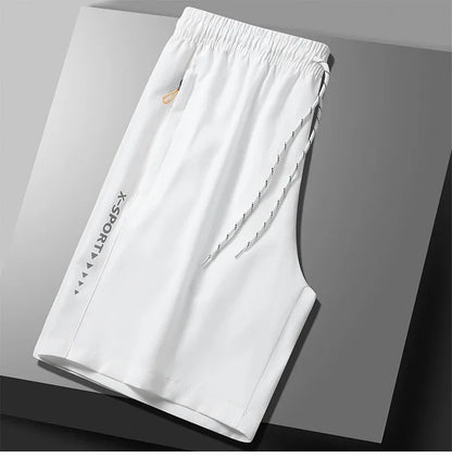 Summer Men's Solid Beach Shorts