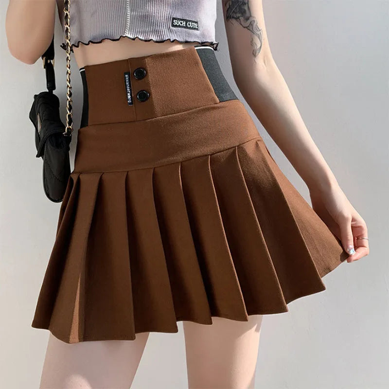 Women's High Waist Golf Tennis Pleated Skirts