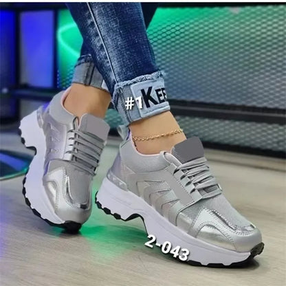 Women Vulcanized Platform Casual Sports Shoes