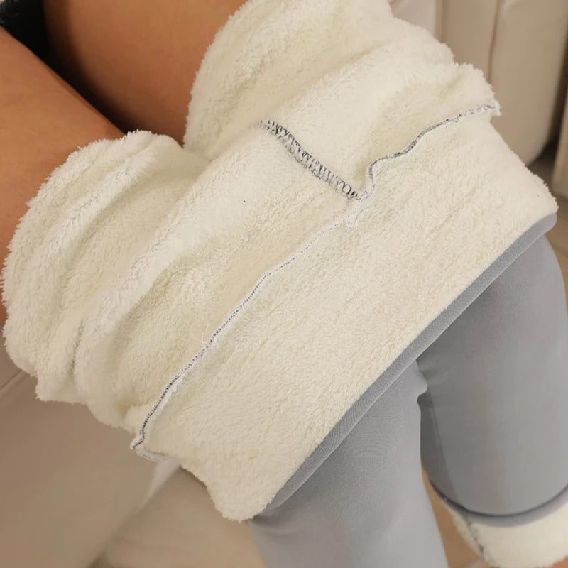 Women's Fleece High Waist Elastic Thermal Legging