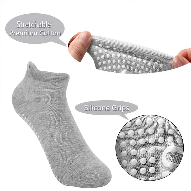 Women's Yoga Pilates Sports Grip Socks