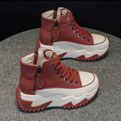 Women's Thick Soled Autumn Winter Shoes